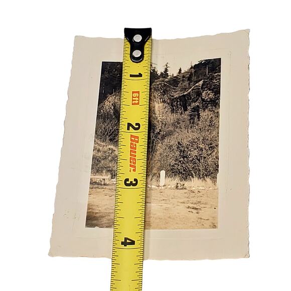 Vtg B&W Original Photo 1940s Found Wahkeena Falls Waterfall Beautiful Snapshot - Picture 3 of 4